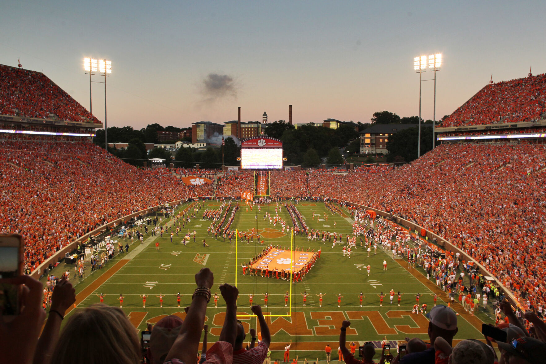 Clemson stadium uncovered story